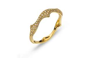 Ring Gelbgold 750, Fantasieform